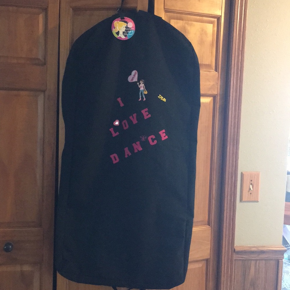 Black “DANCE” Garment Bag